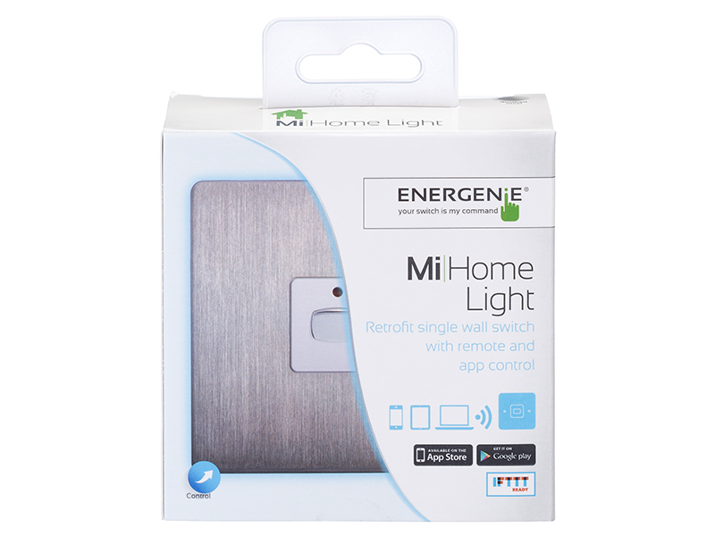 Mi|Home Smart Single Light Switch (Chrome)